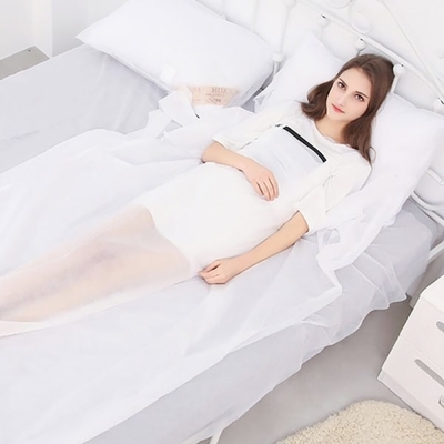 200*220cm Nonwoven Disposable Bed Cover Roll For Hotel Travel